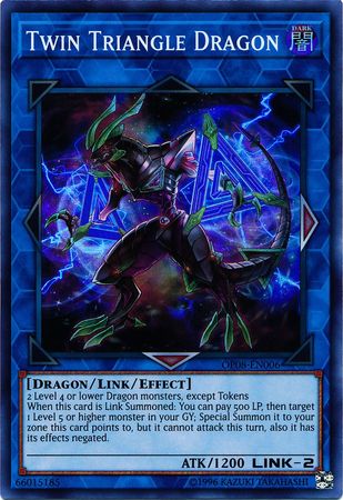 Twin Triangle Dragon [OP08-EN006] Super Rare | Rock City Comics