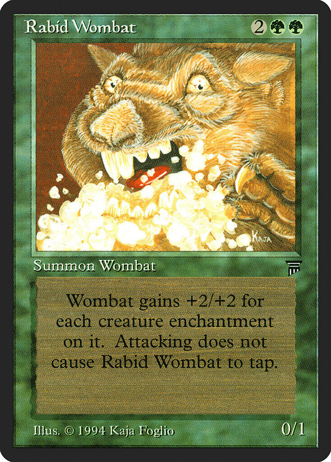 Rabid Wombat [Legends] | Rock City Comics