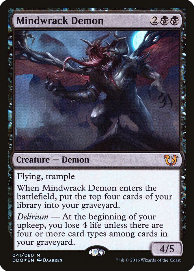 Mindwrack Demon [Duel Decks: Blessed vs. Cursed] | Rock City Comics