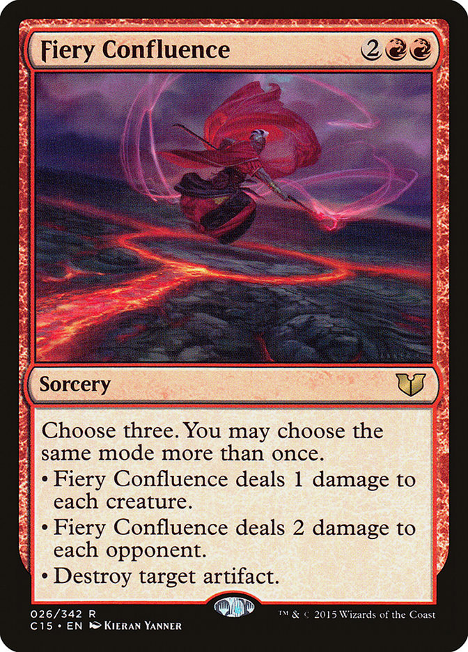 Fiery Confluence [Commander 2015] | Rock City Comics