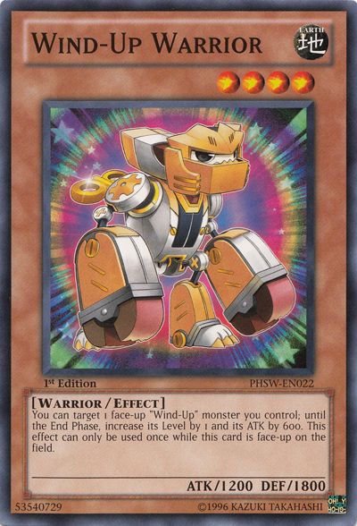 Wind-Up Warrior [PHSW-EN022] Common | Rock City Comics