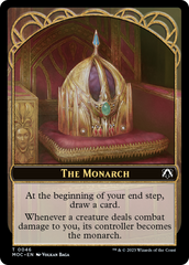 The Monarch // Shapeshifter Double-Sided Token [March of the Machine Commander Tokens] | Rock City Comics