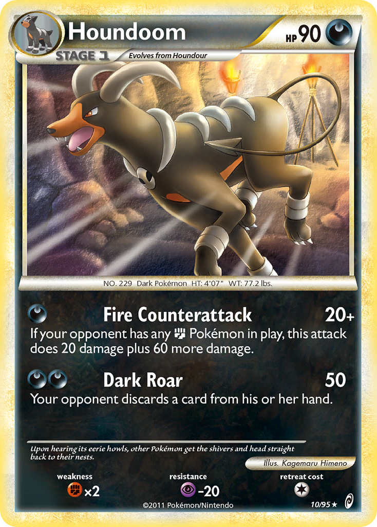 Houndoom (10/95) [HeartGold & SoulSilver: Call of Legends] | Rock City Comics