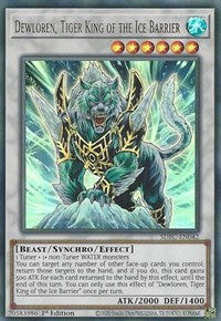 Dewloren, Tiger King of the Ice Barrier [SDFC-EN042] Ultra Rare | Rock City Comics