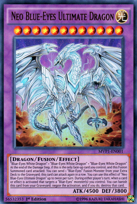 Neo Blue-Eyes Ultimate Dragon [MVP1-EN001] Ultra Rare | Rock City Comics