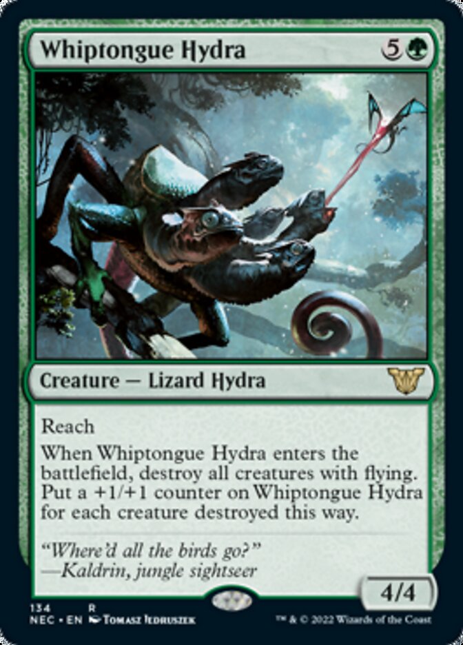 Whiptongue Hydra [Kamigawa: Neon Dynasty Commander] | Rock City Comics