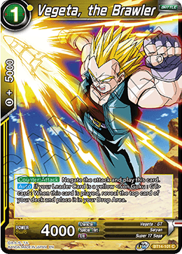 Vegeta, the Brawler (BT14-101) [Cross Spirits] | Rock City Comics