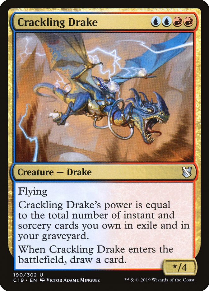 Crackling Drake [Commander 2019] | Rock City Comics