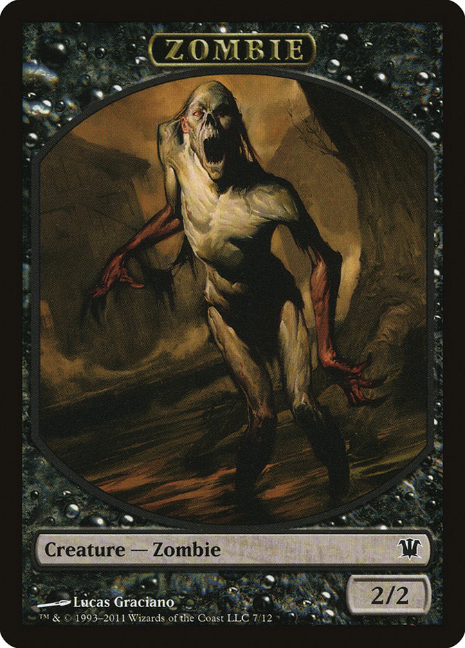 Zombie (7/12) [Innistrad Tokens] | Rock City Comics