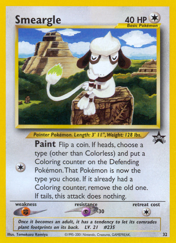 Smeargle (32) [Wizards of the Coast: Black Star Promos] | Rock City Comics