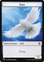 Bird // Cat Double-Sided Token [Phyrexia: All Will Be One Commander Tokens] | Rock City Comics