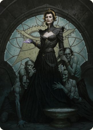 Liliana of the Veil Art Card [Dominaria United Art Series] | Rock City Comics
