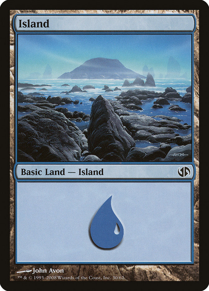 Island (30) [Duel Decks: Jace vs. Chandra] | Rock City Comics