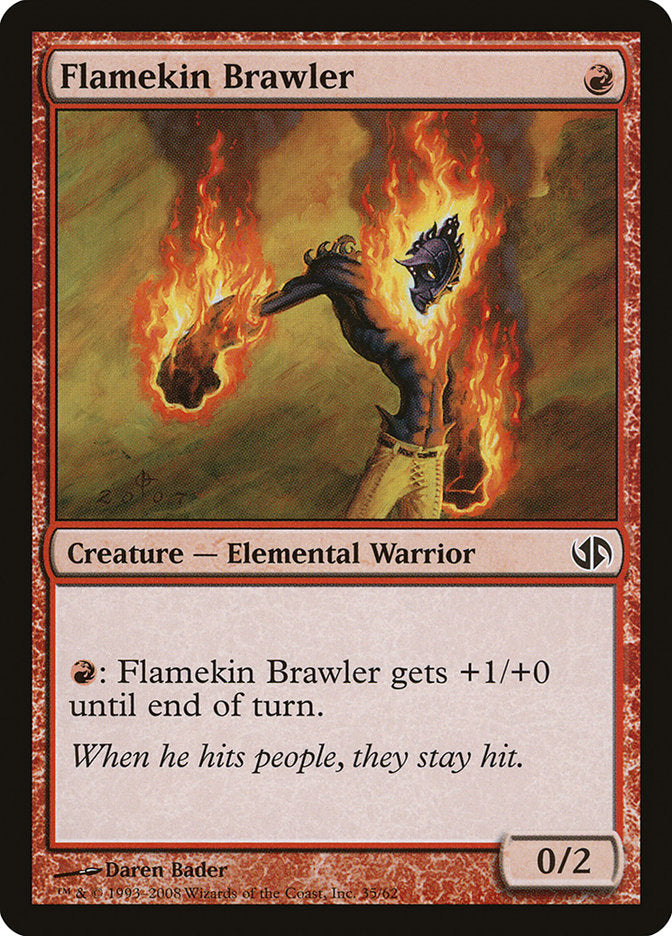 Flamekin Brawler [Duel Decks: Jace vs. Chandra] | Rock City Comics