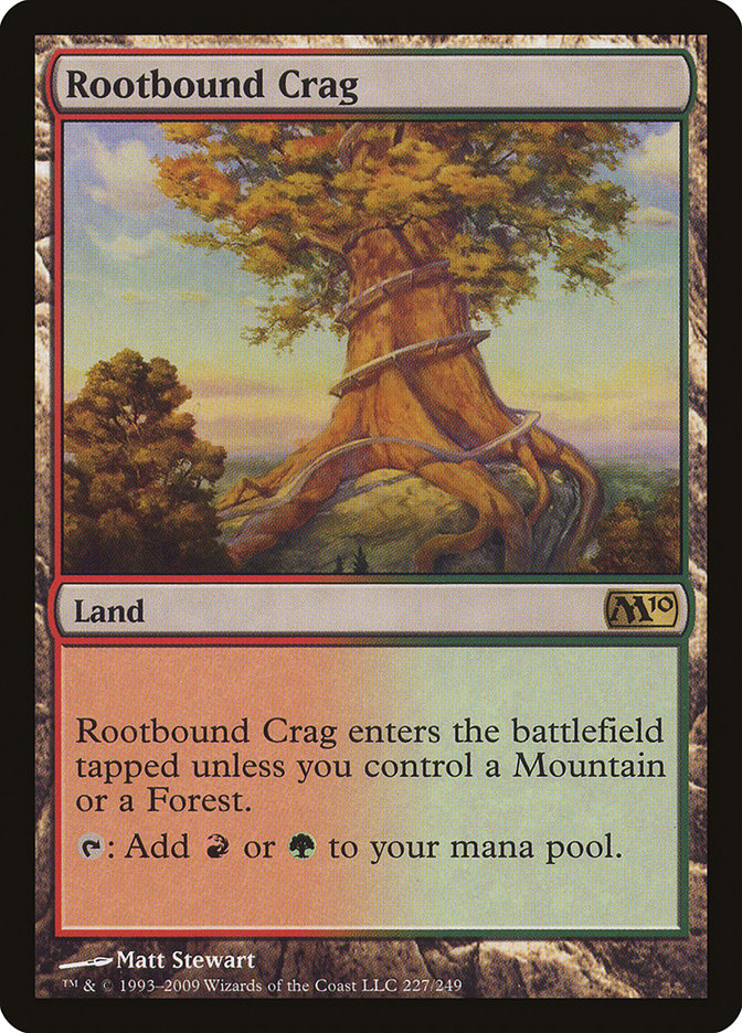 Rootbound Crag [Magic 2010] | Rock City Comics