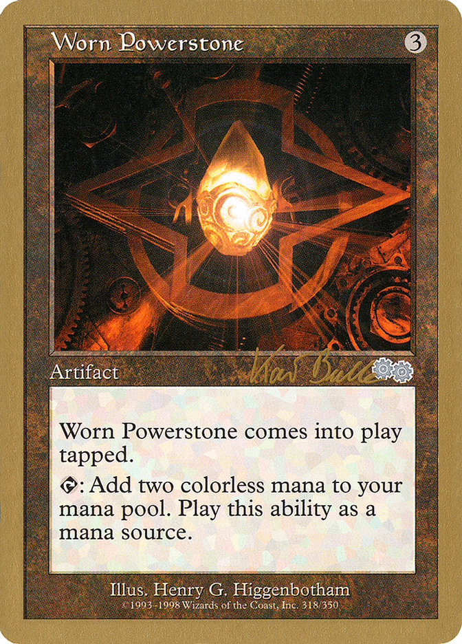 Worn Powerstone (Kai Budde) [World Championship Decks 1999] | Rock City Comics