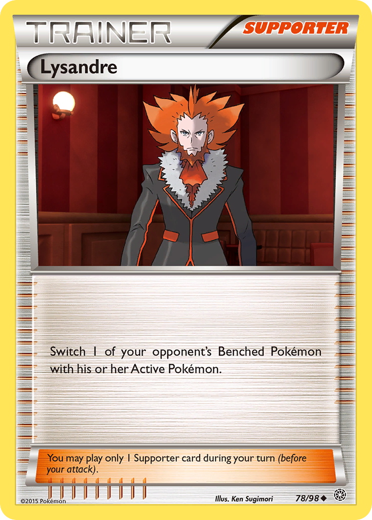 Lysandre (78/98) [XY: Ancient Origins] | Rock City Comics