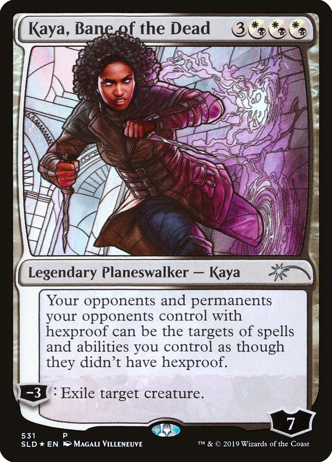 Kaya, Bane of the Dead (Stained Glass) [Secret Lair Drop Promos] | Rock City Comics