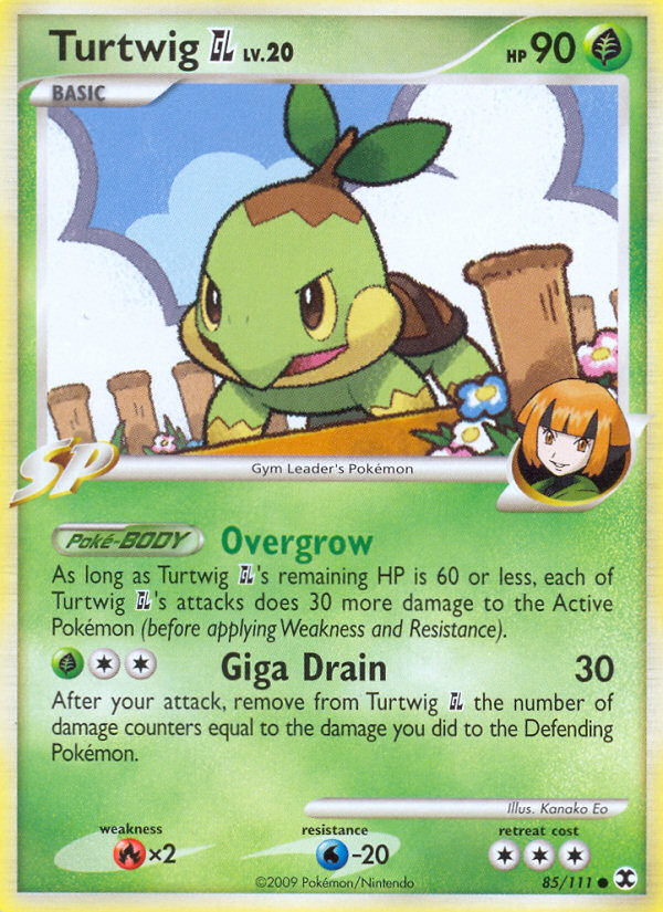 Turtwig GL (85/111) [Platinum: Rising Rivals] | Rock City Comics