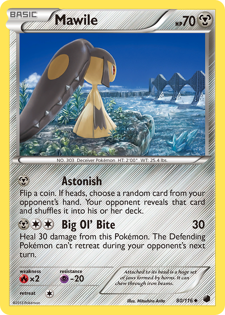 Mawile (80/116) [Black & White: Plasma Freeze] | Rock City Comics