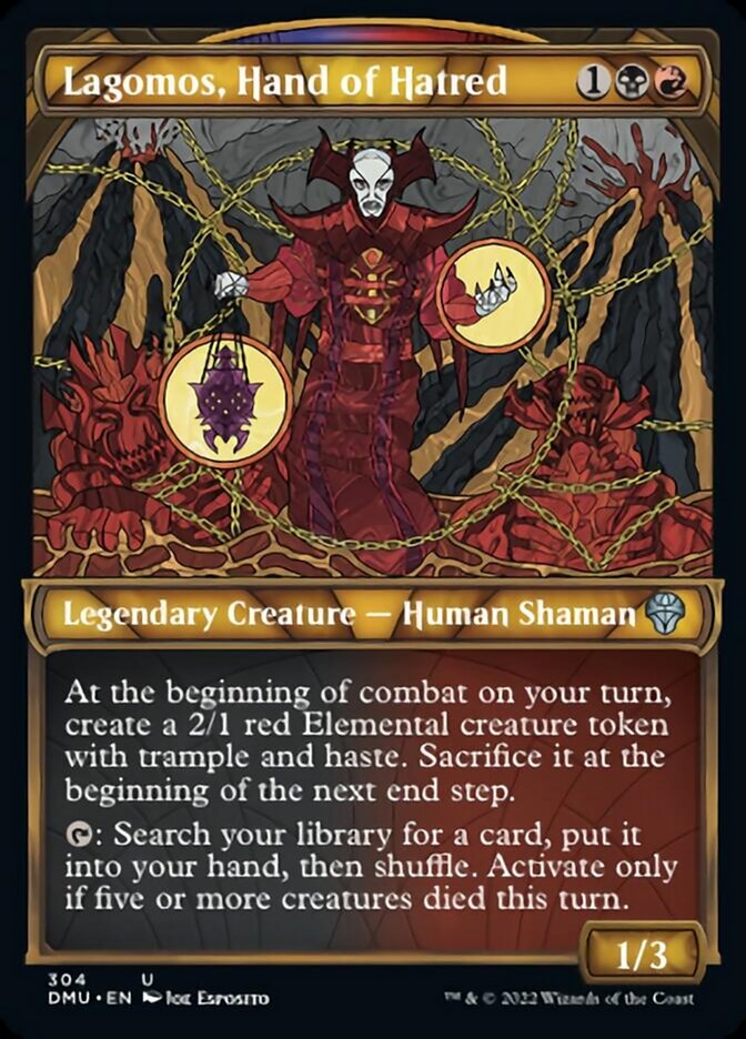 Lagomos, Hand of Hatred (Showcase) [Dominaria United] | Rock City Comics