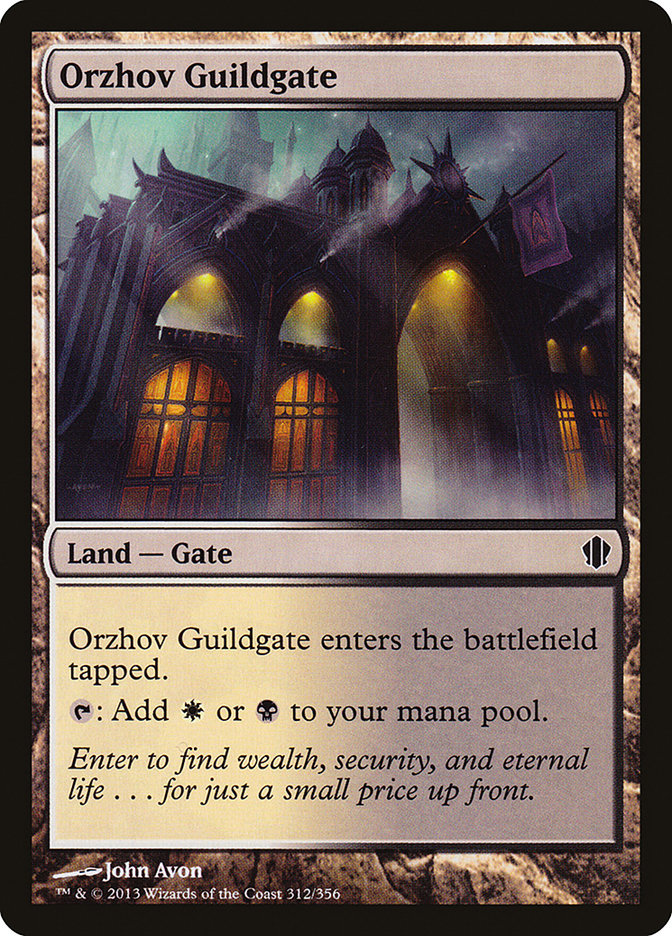 Orzhov Guildgate [Commander 2013] | Rock City Comics