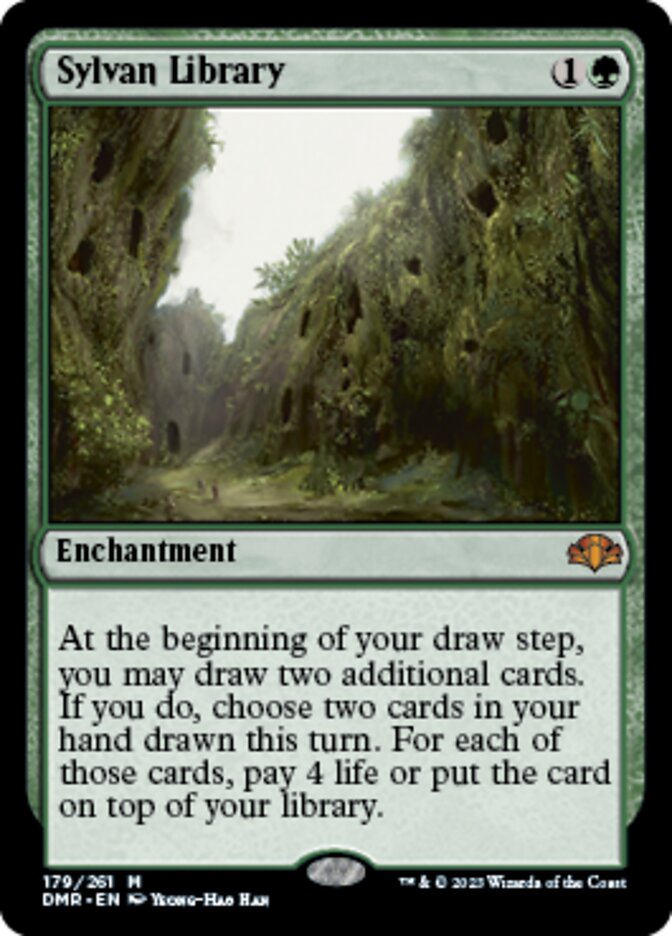 Sylvan Library [Dominaria Remastered] | Rock City Comics