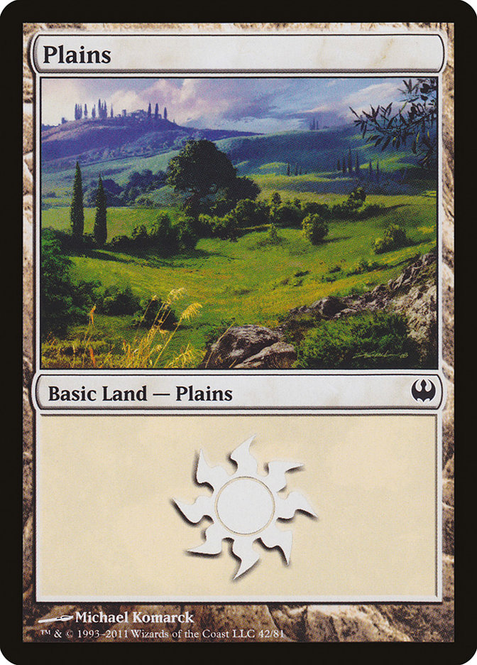 Plains (42) [Duel Decks: Knights vs. Dragons] | Rock City Comics