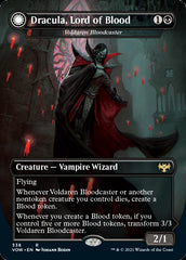 Voldaren Bloodcaster // Bloodbat Summoner - Dracula, Lord of Blood // Dracula, Lord of Bats [Innistrad: Crimson Vow] | Rock City Comics