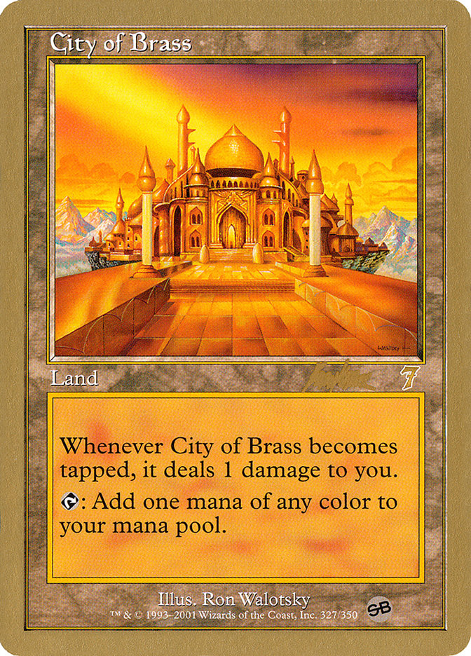 City of Brass (Brian Kibler) (SB) [World Championship Decks 2002] | Rock City Comics