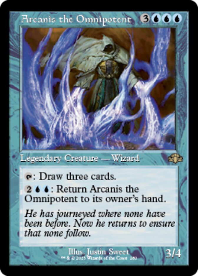 Arcanis the Omnipotent (Retro) [Dominaria Remastered] | Rock City Comics