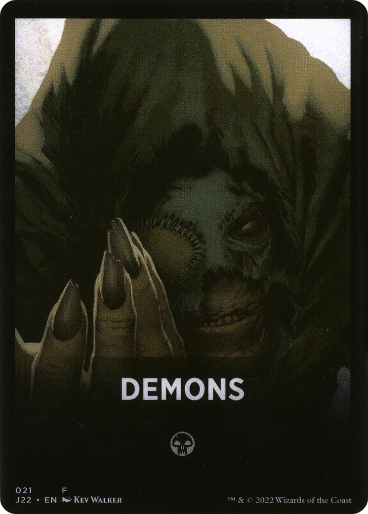 Demons Theme Card [Jumpstart 2022 Front Cards] | Rock City Comics