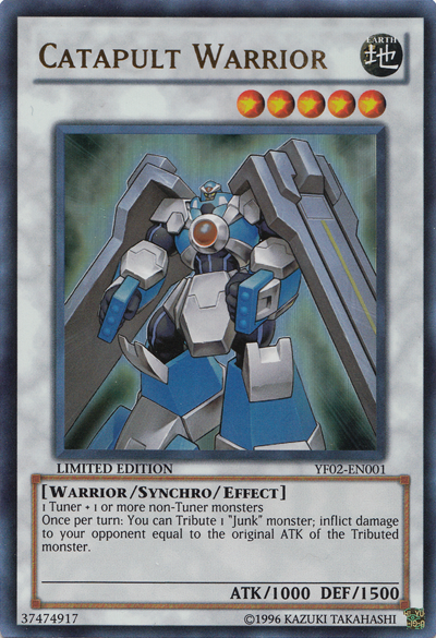 Catapult Warrior [YF02-EN001] Ultra Rare | Rock City Comics