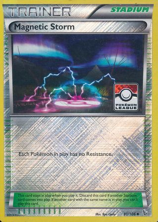 Magnetic Storm (91/106) (League Promo) [XY: Flashfire] | Rock City Comics