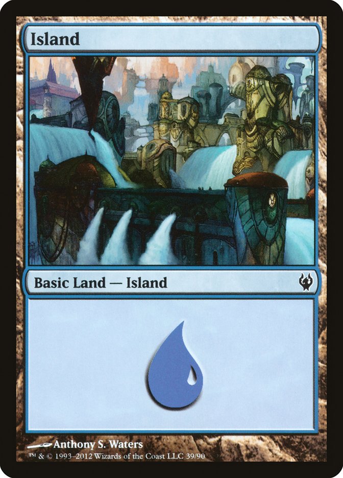 Island (39) [Duel Decks: Izzet vs. Golgari] | Rock City Comics