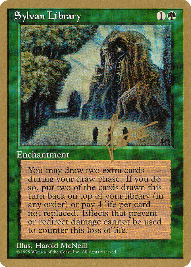 Sylvan Library (Bertrand Lestree) [Pro Tour Collector Set] | Rock City Comics