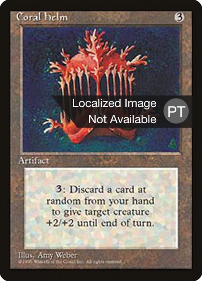 Coral Helm [Fourth Edition (Foreign Black Border)] | Rock City Comics