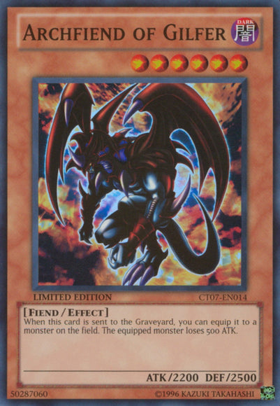 Archfiend of Gilfer [CT07-EN014] Super Rare | Rock City Comics