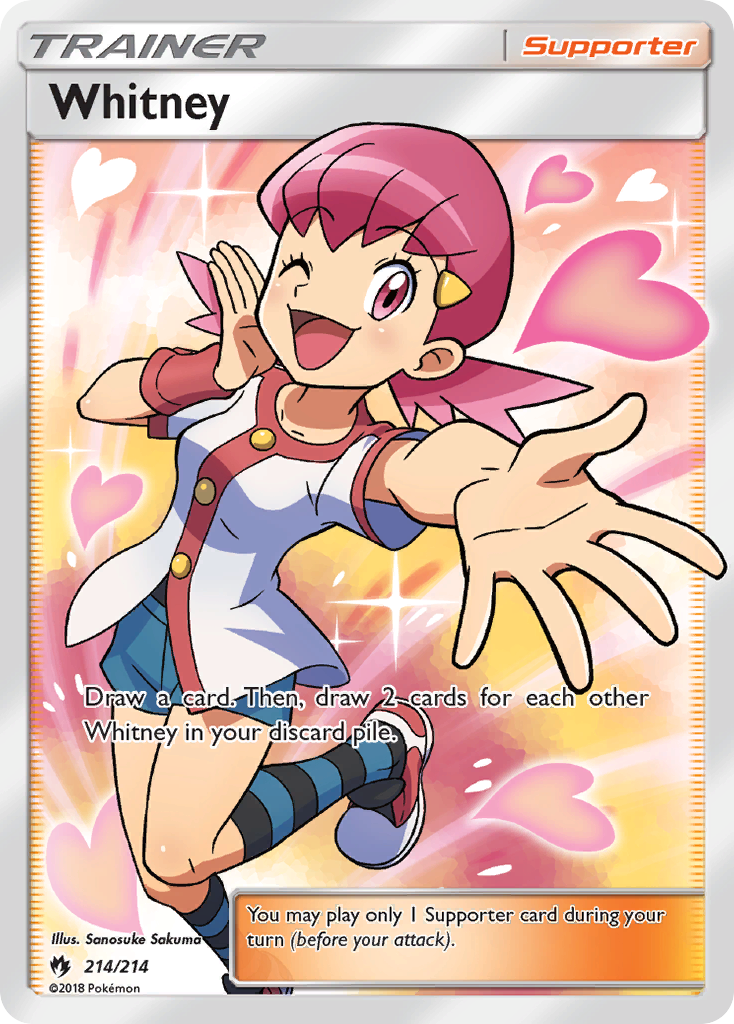 Whitney (214/214) [Sun & Moon: Lost Thunder] | Rock City Comics