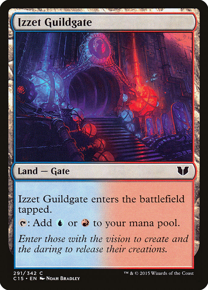 Izzet Guildgate [Commander 2015] | Rock City Comics