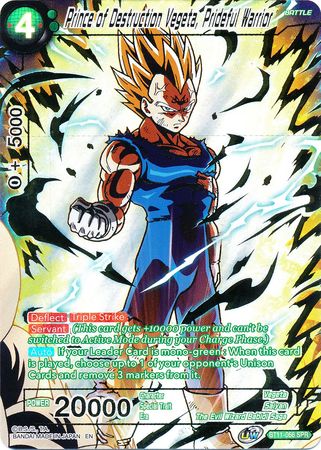 Prince of Destruction Vegeta, Prideful Warrior (SPR) [BT11-066] | Rock City Comics