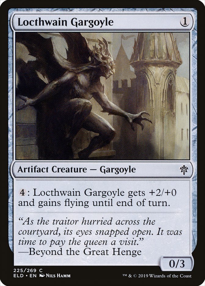 Locthwain Gargoyle [Throne of Eldraine] | Rock City Comics