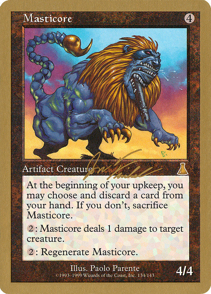 Masticore (Jon Finkel) [World Championship Decks 2000] | Rock City Comics