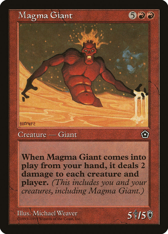 Magma Giant [Portal Second Age] | Rock City Comics