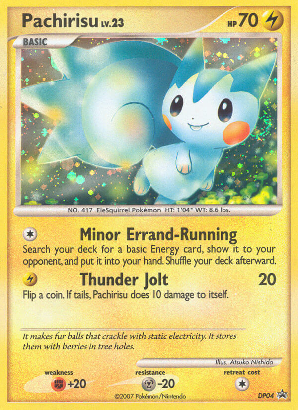 Pachirisu (DP04) [Diamond & Pearl: Black Star Promos] | Rock City Comics