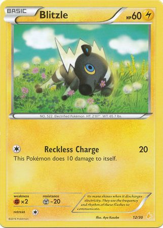 Blitzle (12/30) [XY: Trainer Kit 3 - Pikachu Libre] | Rock City Comics