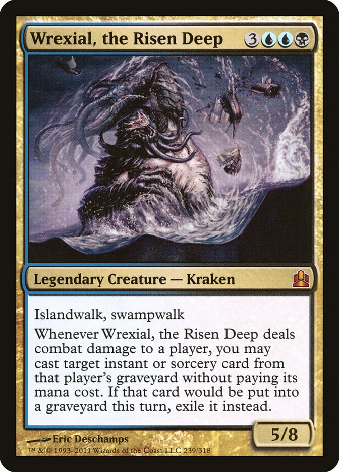 Wrexial, the Risen Deep [Commander 2011] | Rock City Comics