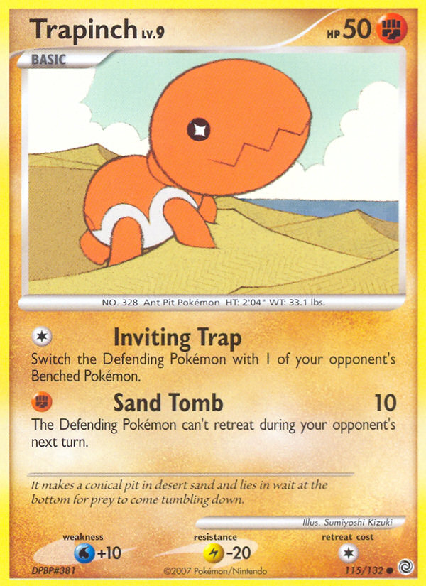 Trapinch (115/132) [Diamond & Pearl: Secret Wonders] | Rock City Comics