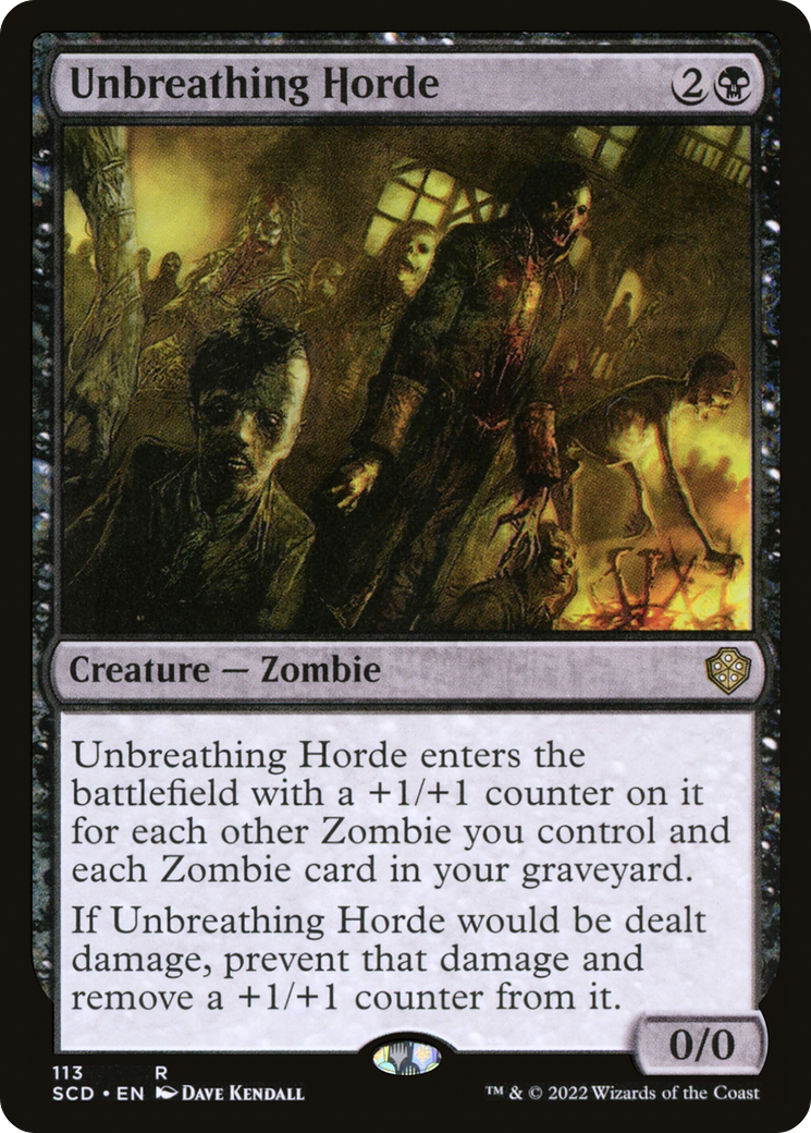 Unbreathing Horde [Starter Commander Decks] | Rock City Comics