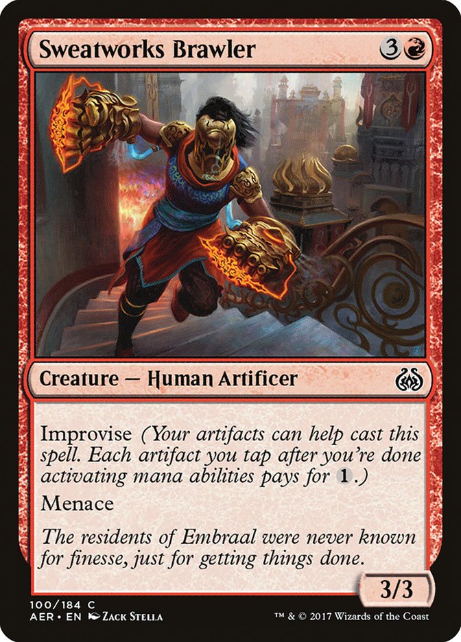 Sweatworks Brawler [Aether Revolt] | Rock City Comics